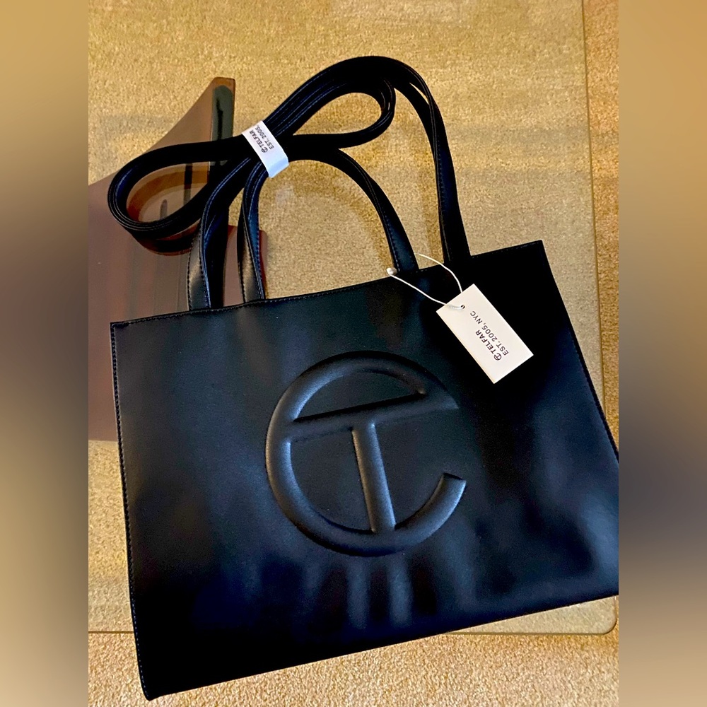 Brand New Authentic Black Telfar Bag!